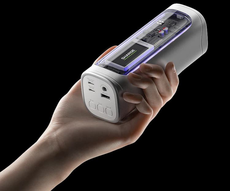 電力を「魅せる」時代へ。「Sharge Shargeek 3000」は、キャンプ場をサイバーパンクに変える。