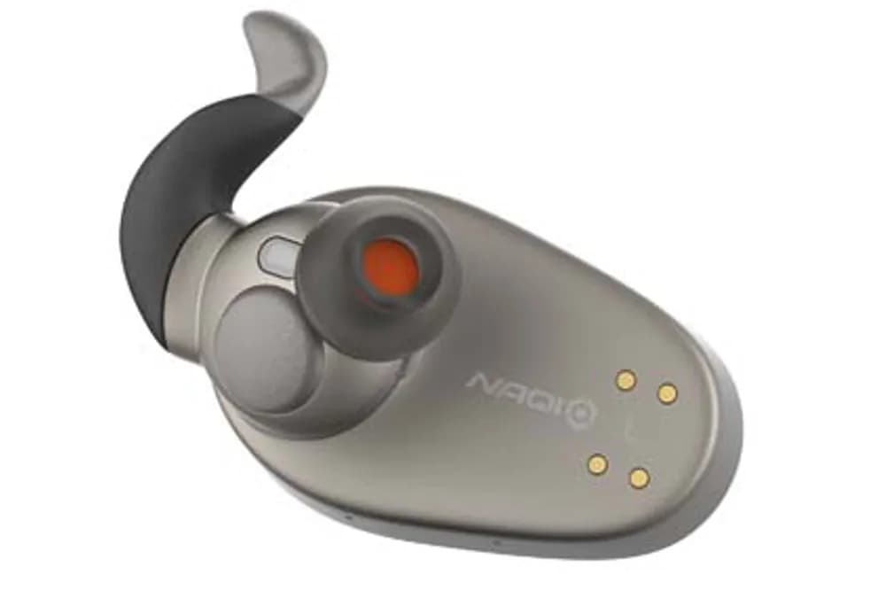 念力が使えるイヤホン。「Naqi Neural Earbuds」は、脳とスマホを直結する。