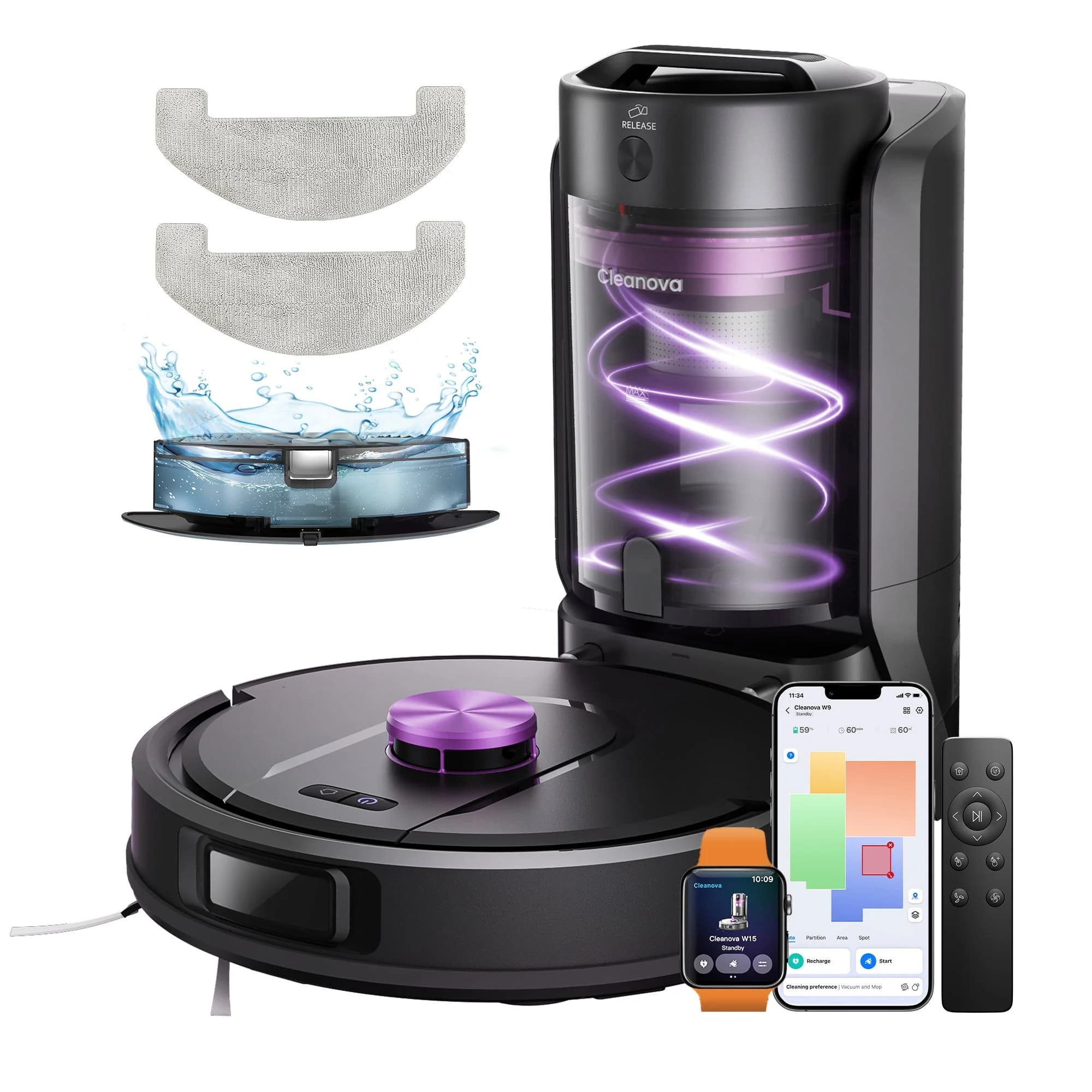 価格破壊の極み。「Vactidy Cleanova W15」は、全自動ロボット掃除機の常識をへし折る。