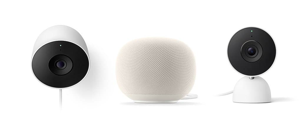 新型スピーカーと新世代のNestカメラ