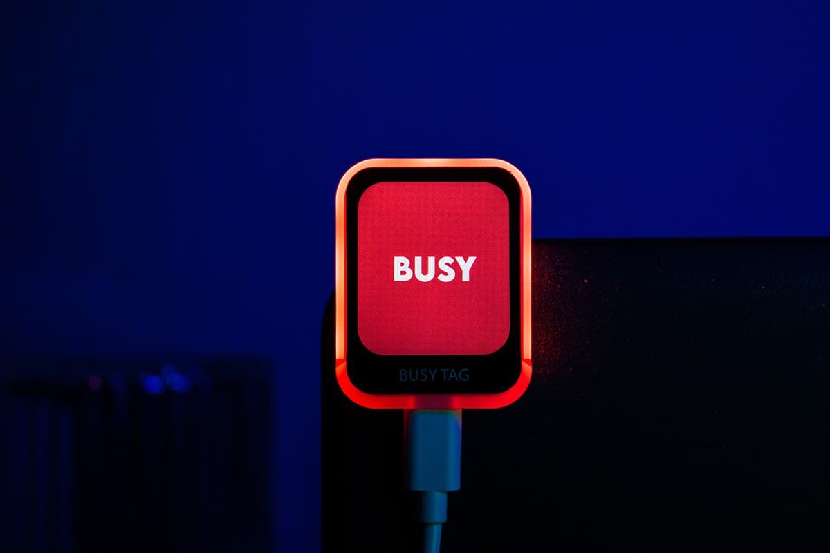 話しかけられない自由をつくる-BusyTag-